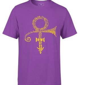 New Mens Prince Estate Anthology Symbol Sign Tee NWOT
